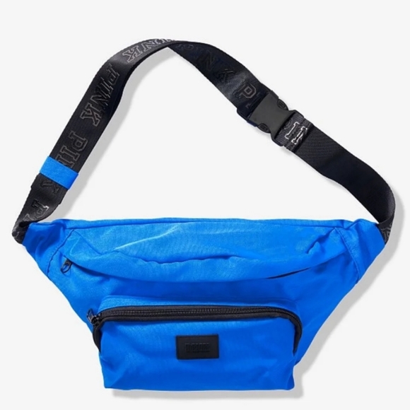 - VS PINK Crossbody Blue Fanny Pack - Picture 1 of 8